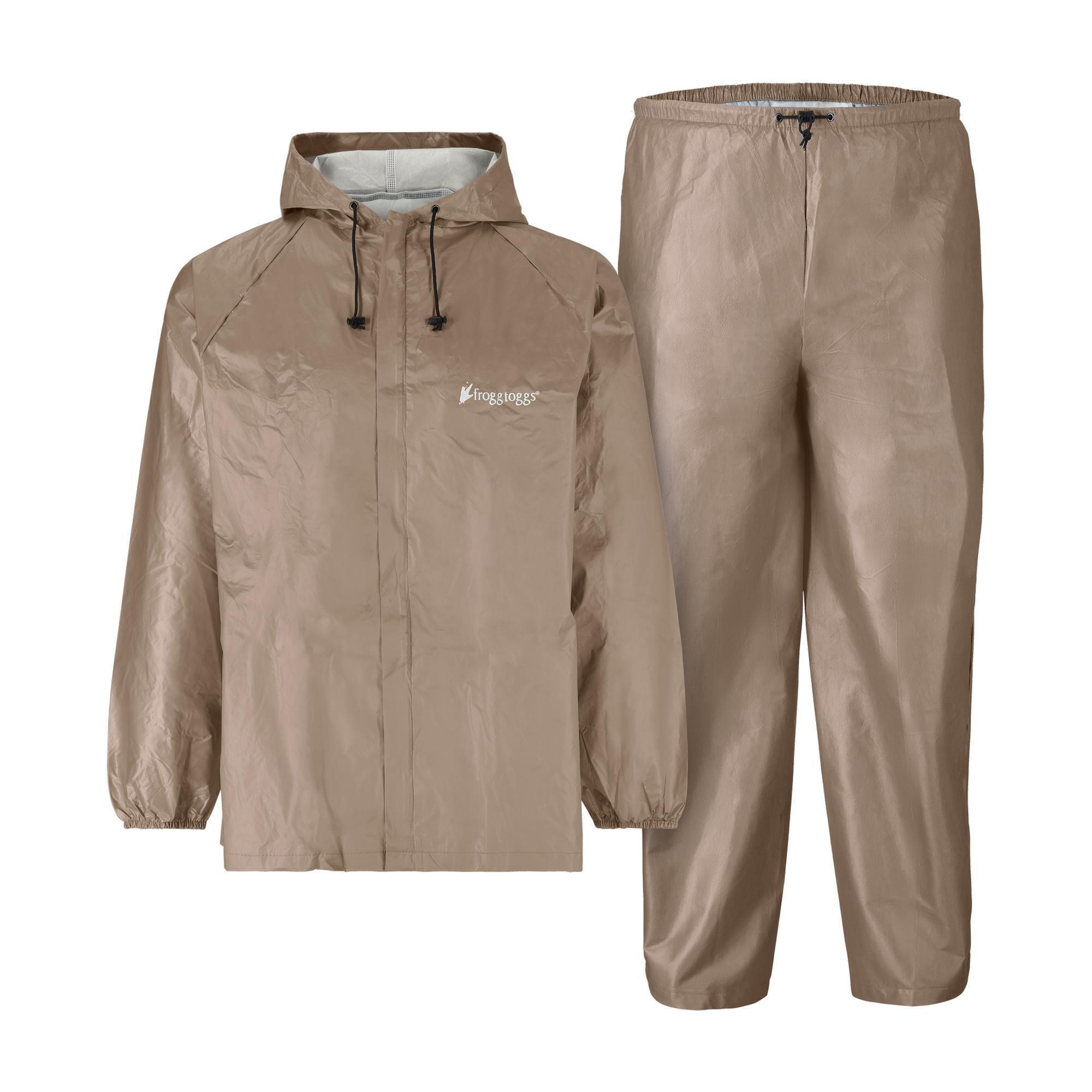Frogg Toggs Men's Ultra-Lite 2 Jacket and Pants Rain Suit